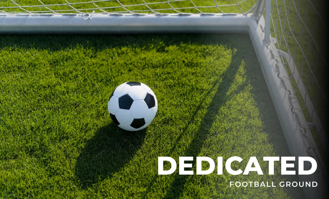 Dedicated football ground