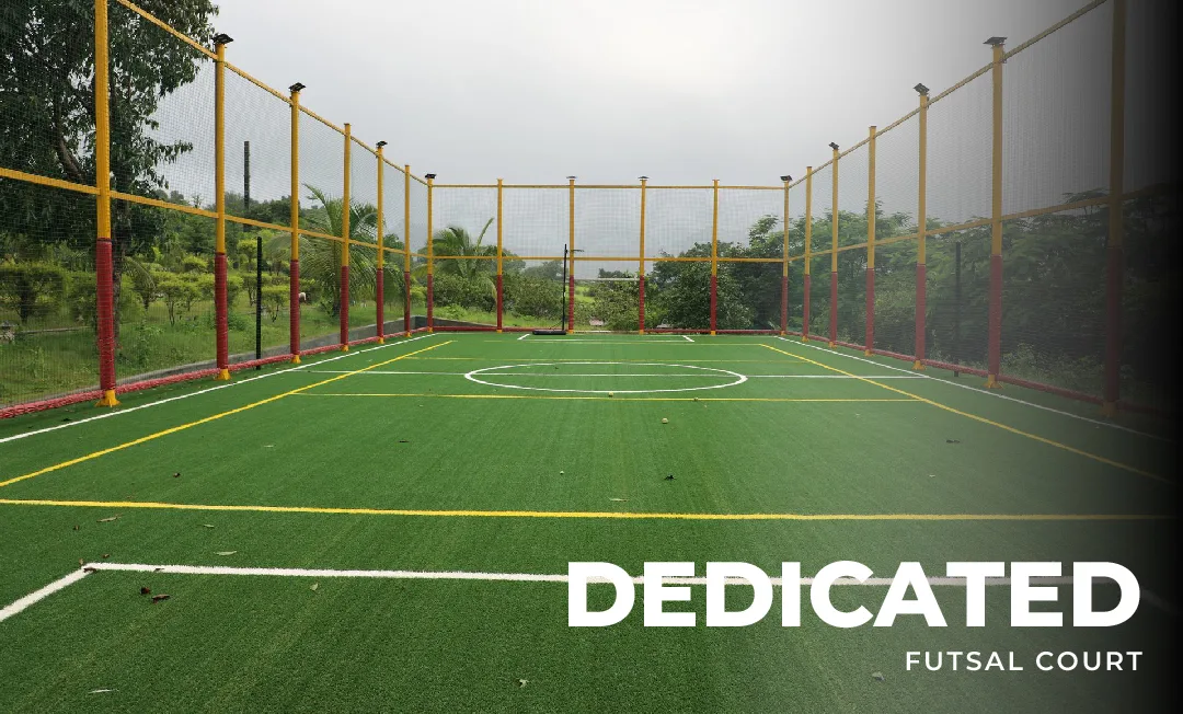 Dedicated futsal court