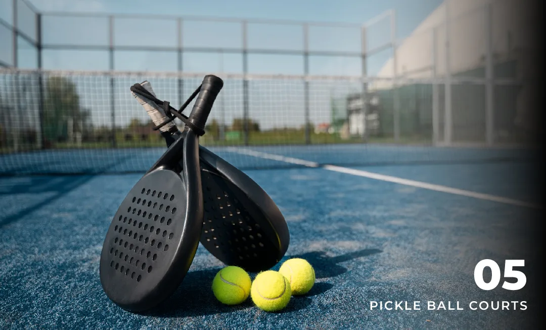 Pickleball courts